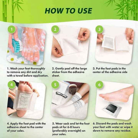 Foot Pads Detox Patches pack of 10