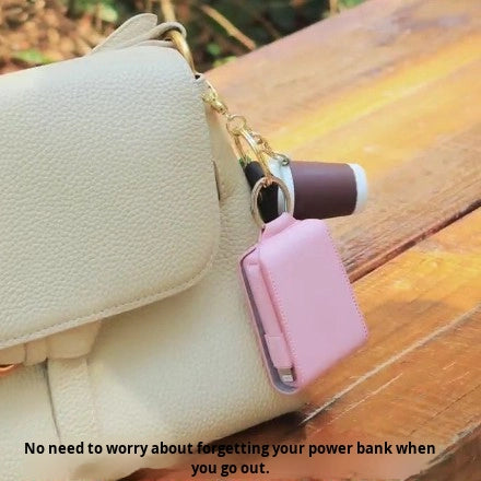 Mini Keychain Emergency Power Bank New Portable Mobile Handbag