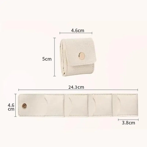 Stud Earring Ring Charm Necklace Organizer Gifts Pouches
